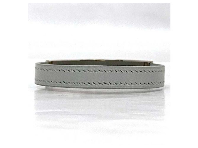 Hermès Pulsera Hermes Puspus Castaño Plata - vista 5