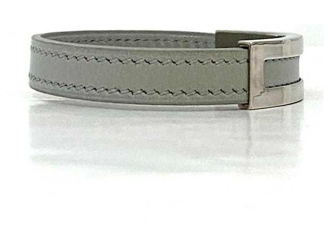 Hermès Pulsera Hermes Puspus Castaño Plata - vista 6