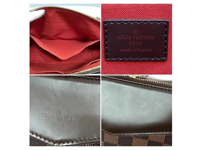 Borsa tote Louis Vuitton Westminster GM Marrone Damier ebene - vista 10
