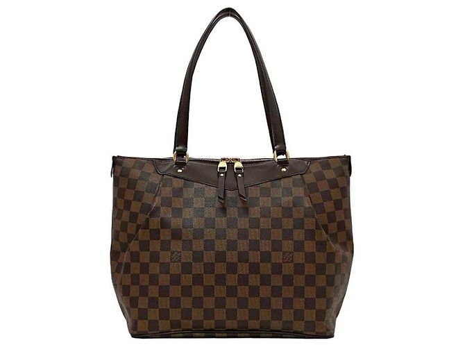 Borsa tote Louis Vuitton Westminster GM Marrone Damier ebene - vista 2