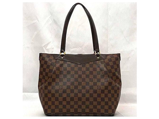 Borsa tote Louis Vuitton Westminster GM Marrone Damier ebene - vista 4