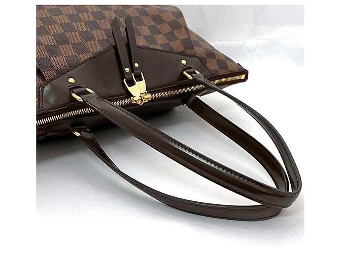 Borsa tote Louis Vuitton Westminster GM Marrone Damier ebene - vista 7