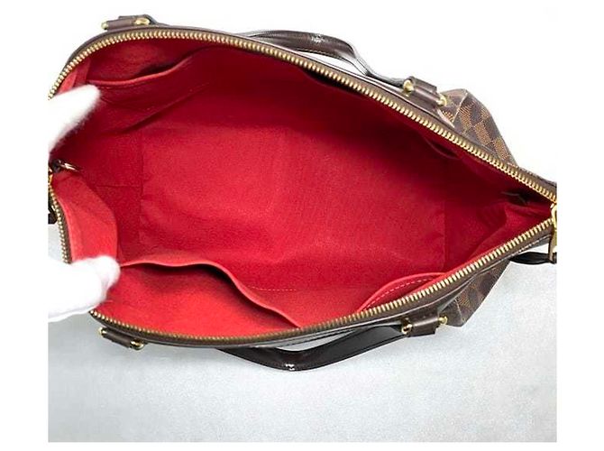 Borsa tote Louis Vuitton Westminster GM Marrone Damier ebene - vista 8