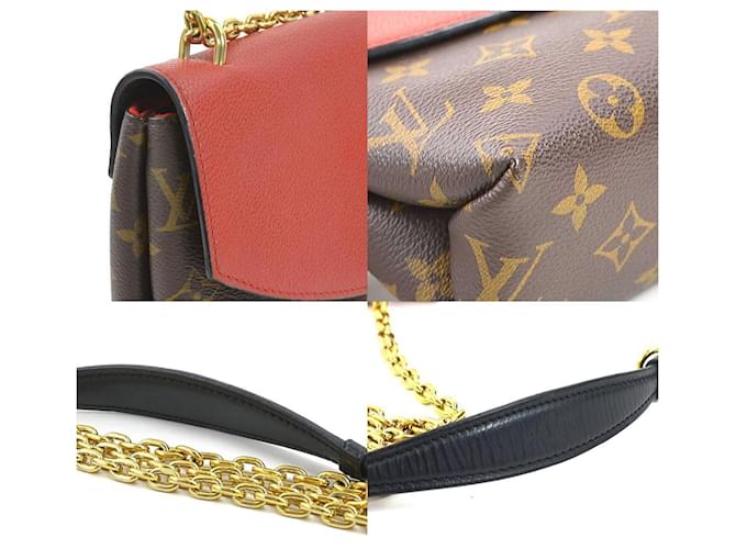 Borsa a Spalla Monogram Louis Vuitton Fuschia Monogramma - vista 3