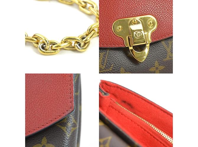 Borsa a Spalla Monogram Louis Vuitton Fuschia Monogramma - vista 4