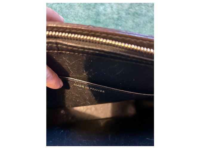 Borsa a Spalla in Pelle Caviar Matelassé Chanel Nera Nero - vista 8
