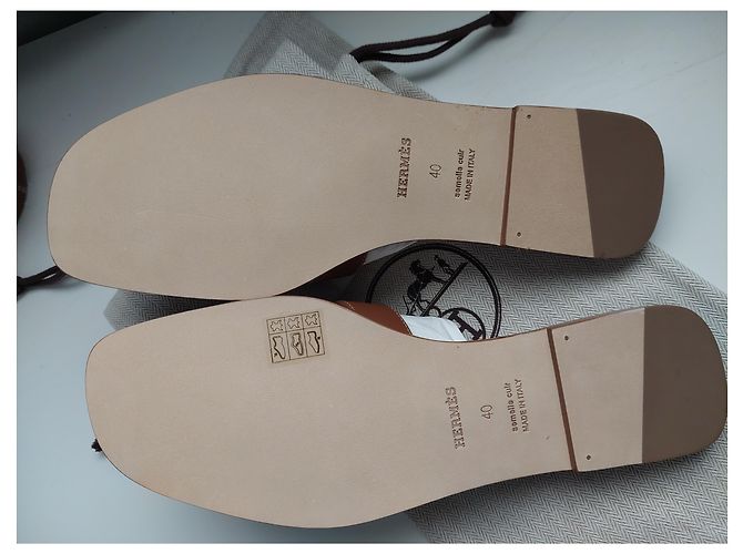 Hermès Orano Marrone - vista 9