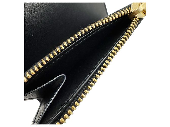 Billetera plegable Bottega Veneta Negro - vista 11