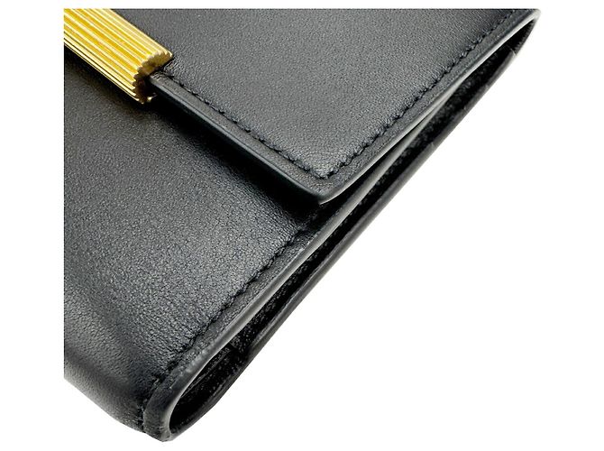 Billetera plegable Bottega Veneta Negro - vista 3