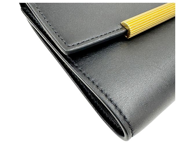 Billetera plegable Bottega Veneta Negro - vista 4