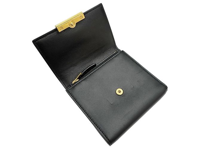 Billetera plegable Bottega Veneta Negro - vista 8