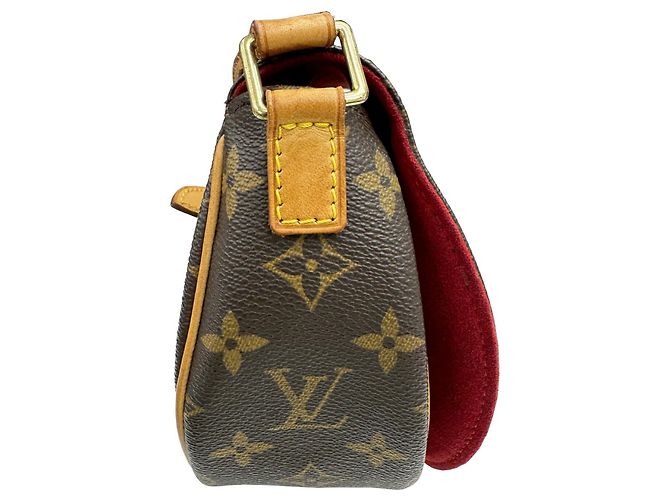 Borsa a Spalla Monogram Louis Vuitton Marrone Monogramma - vista 3