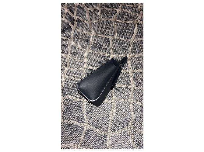 Borsa a mano Moynat Gabrielle in pelle nera Nero - vista 5