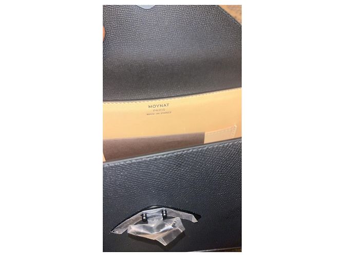 Borsa a mano Moynat Gabrielle in pelle nera Nero - vista 6