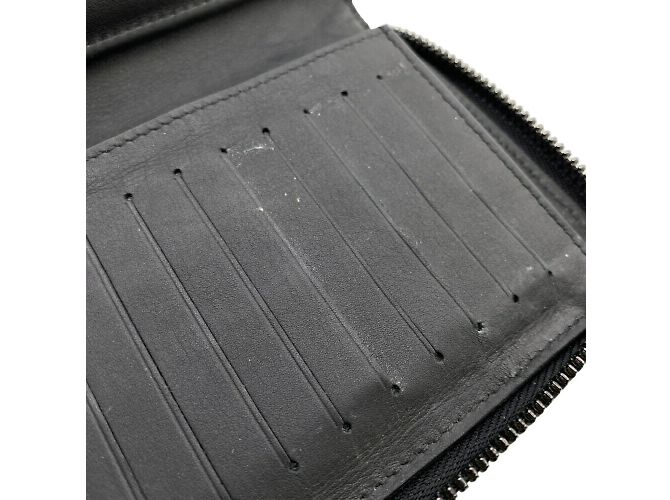 Louis Vuitton Black Leather Long Wallet - view 11