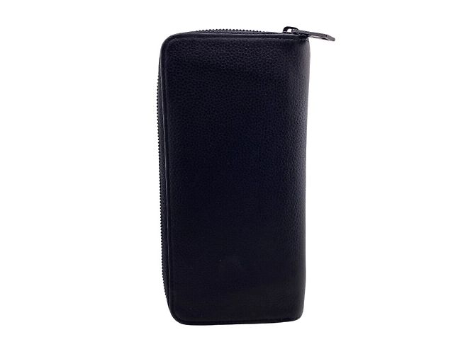 Louis Vuitton Black Leather Long Wallet - view 2