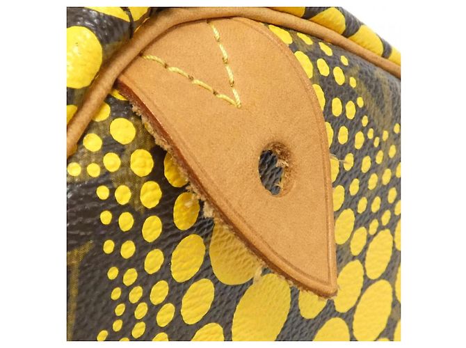 Louis Vuitton Speedy 30 Giallo - vista 5