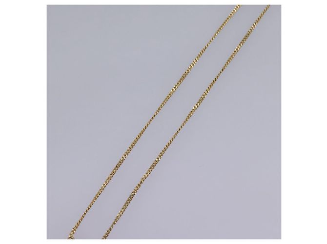 Collana Christian Dior metallo oro Auth am7828 D'oro - vista 4
