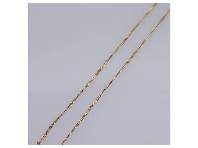Collana Christian Dior metallo oro Auth am7828 D'oro - vista 9