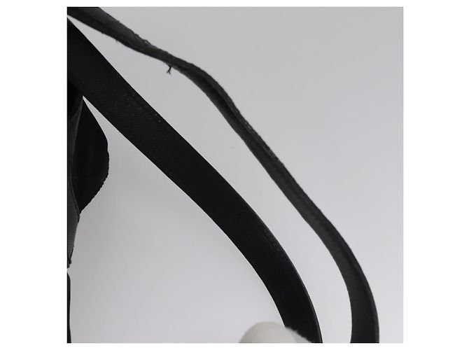 Zaino PRADA in nylon nero Auth 104486 - vista 15