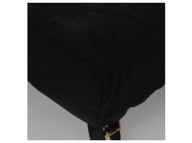 Zaino PRADA in nylon nero Auth 104486 - vista 17