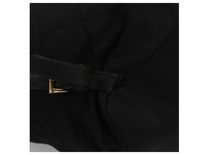 Zaino PRADA in nylon nero Auth 104486 - vista 18