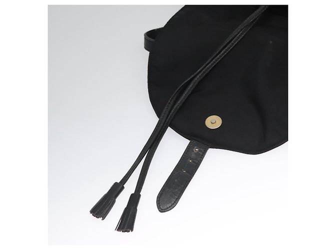 Zaino PRADA in nylon nero Auth 104486 - vista 22