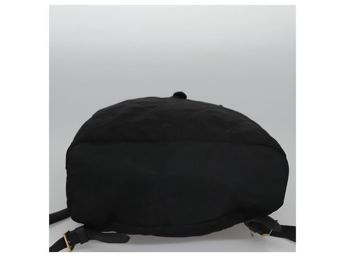 Zaino PRADA in nylon nero Auth 104486 - vista 5