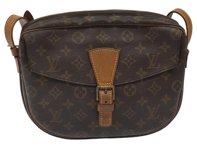 LOUIS VUITTON Monogram Jeune Fille GM Borsa a Spalla M51225 LV Auth BA281 Monogramma - vista 13