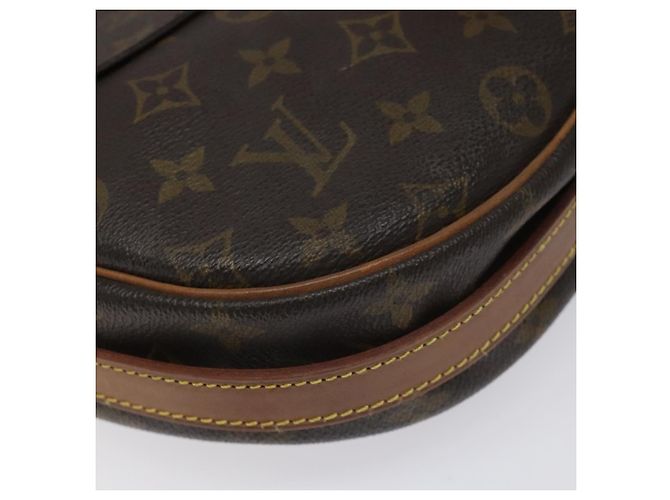 LOUIS VUITTON Monogram Jeune Fille GM Borsa a Spalla M51225 LV Auth BA281 Monogramma - vista 16