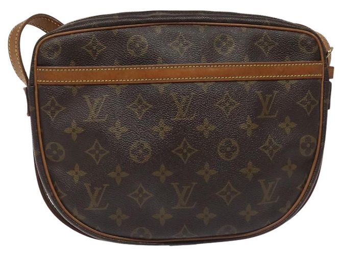 LOUIS VUITTON Monogram Jeune Fille GM Borsa a Spalla M51225 LV Auth BA281 Monogramma - vista 2