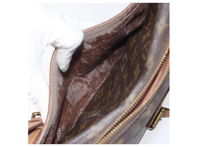 LOUIS VUITTON Monogram Jeune Fille GM Borsa a Spalla M51225 LV Auth BA281 Monogramma - vista 23