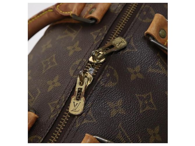 LOUIS VUITTON Monogram Keepall 50 Bolsa Boston M41426 LV Auth 115758 Monograma - vista 10