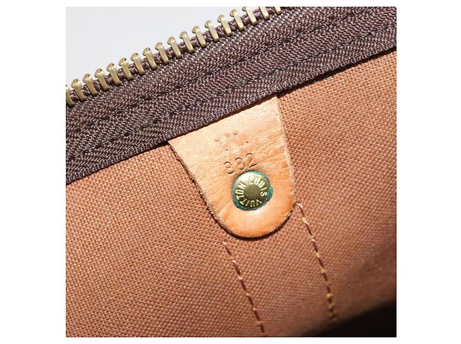LOUIS VUITTON Monogram Keepall 50 Bolsa Boston M41426 LV Auth 115758 Monograma - vista 12