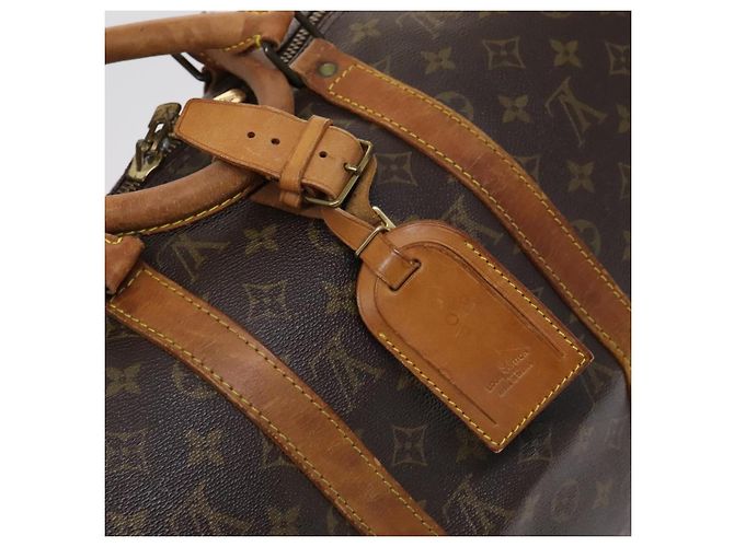 LOUIS VUITTON Monogram Keepall 50 Bolsa Boston M41426 LV Auth 115758 Monograma - vista 19