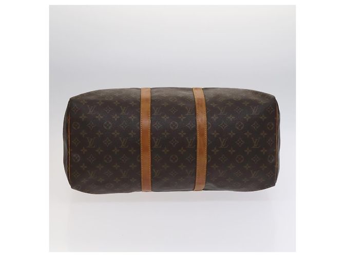 LOUIS VUITTON Monogram Keepall 50 Bolsa Boston M41426 LV Auth 115758 Monograma - vista 5