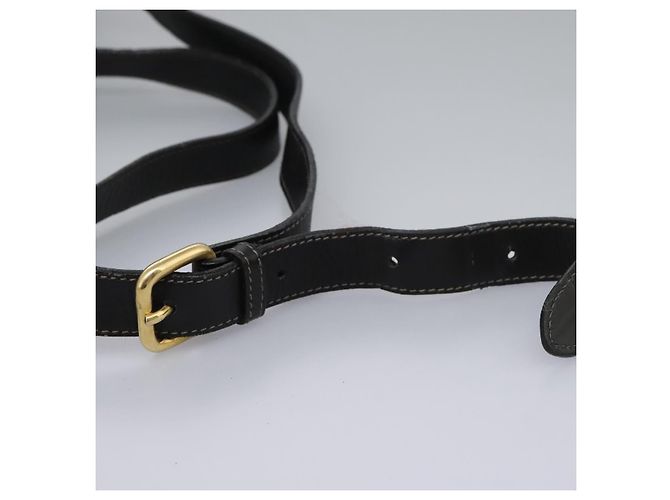 Autre Marque Borsa a spalla Burberrys Nova Check in PVC pelle grigia oro Auth BD032 Marrone D'oro - vista 8