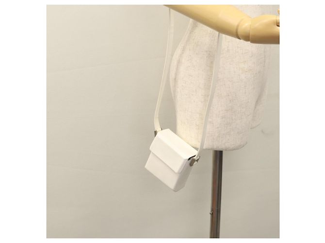 LOUIS VUITTON Damie Grasset Marty Pochette Shoulder Bag Bianco LV Auth bs22545 - vista 19