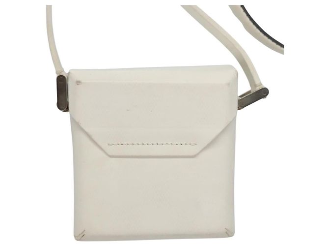 LOUIS VUITTON Damie Grasset Marty Pochette Shoulder Bag Bianco LV Auth bs22545 - vista 2
