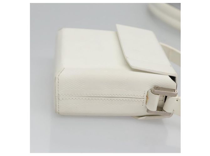LOUIS VUITTON Damie Grasset Marty Pochette Shoulder Bag Bianco LV Auth bs22545 - vista 3