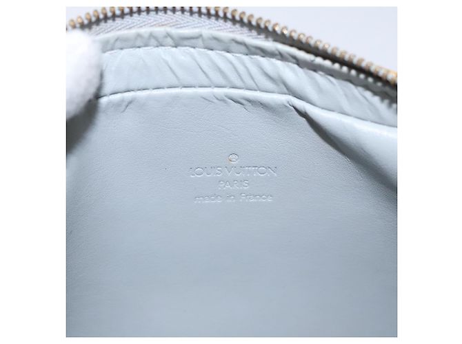 LOUIS VUITTON Borsa a vita Monogram Vernis Fulton Grigia M91041 LV Auth yk17565 Grigio - vista 10