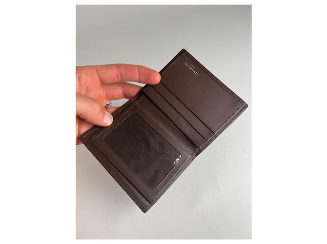 Vintage Givenchy leather Card Holder Brown - view 4