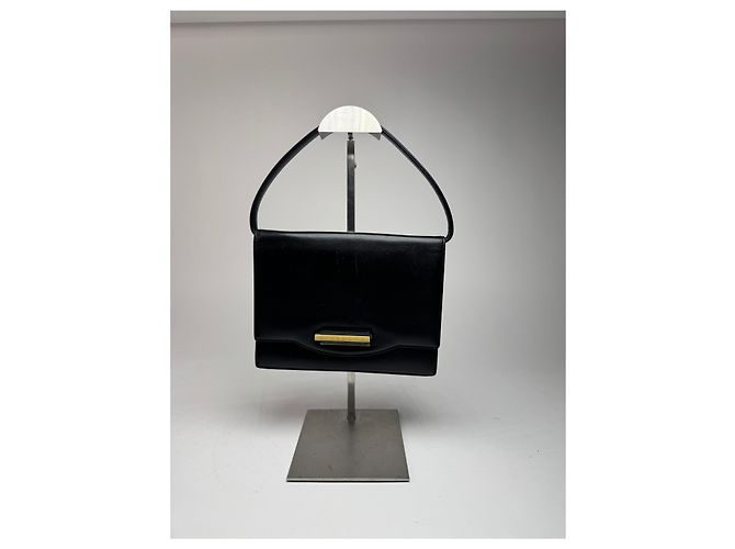 Vintage Givenchy Whip Leder Tasche Schwarz - Ansicht 13