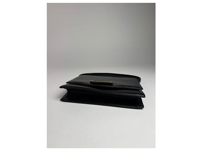 Vintage Givenchy Whip Leder Tasche Schwarz - Ansicht 7