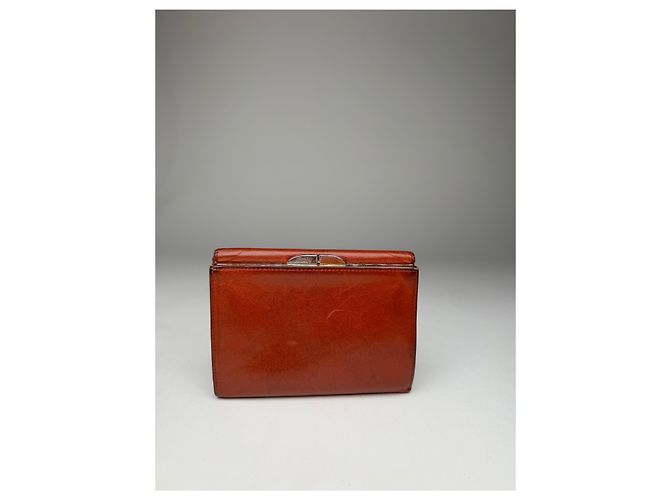 Vintage  Givenchy GV3 Leather Wallet Brown/Red - view 2