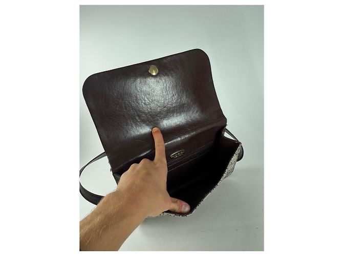 Vintage Givenchy 4G Leder Monogramm Tasche Schwarz - Ansicht 3