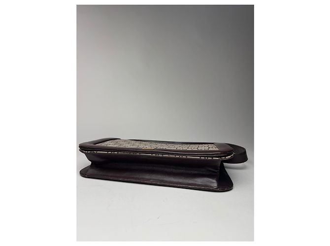 Vintage Givenchy 4G Leder Monogramm Tasche Schwarz - Ansicht 9