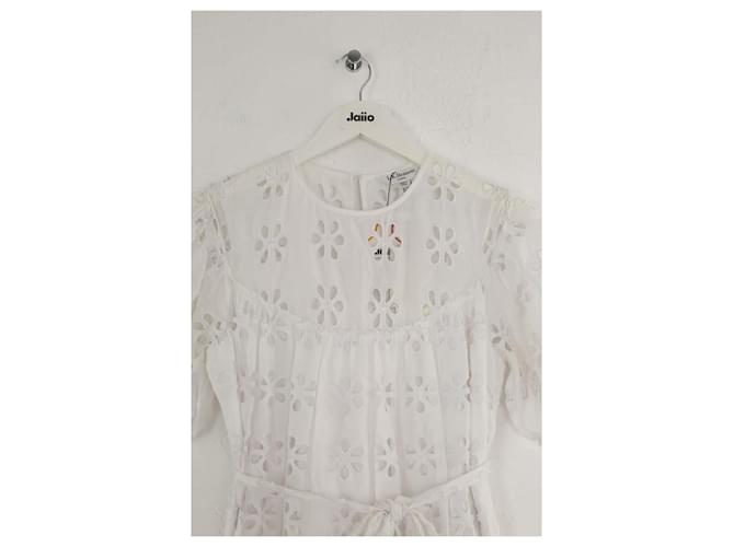 Lk Bennett Vestido de algodón blanco - vista 2