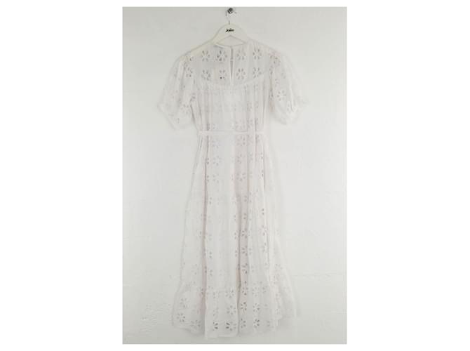 Lk Bennett Vestido de algodón blanco - vista 3