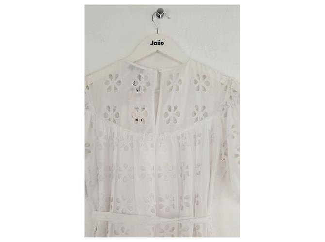 Lk Bennett Vestido de algodón blanco - vista 4